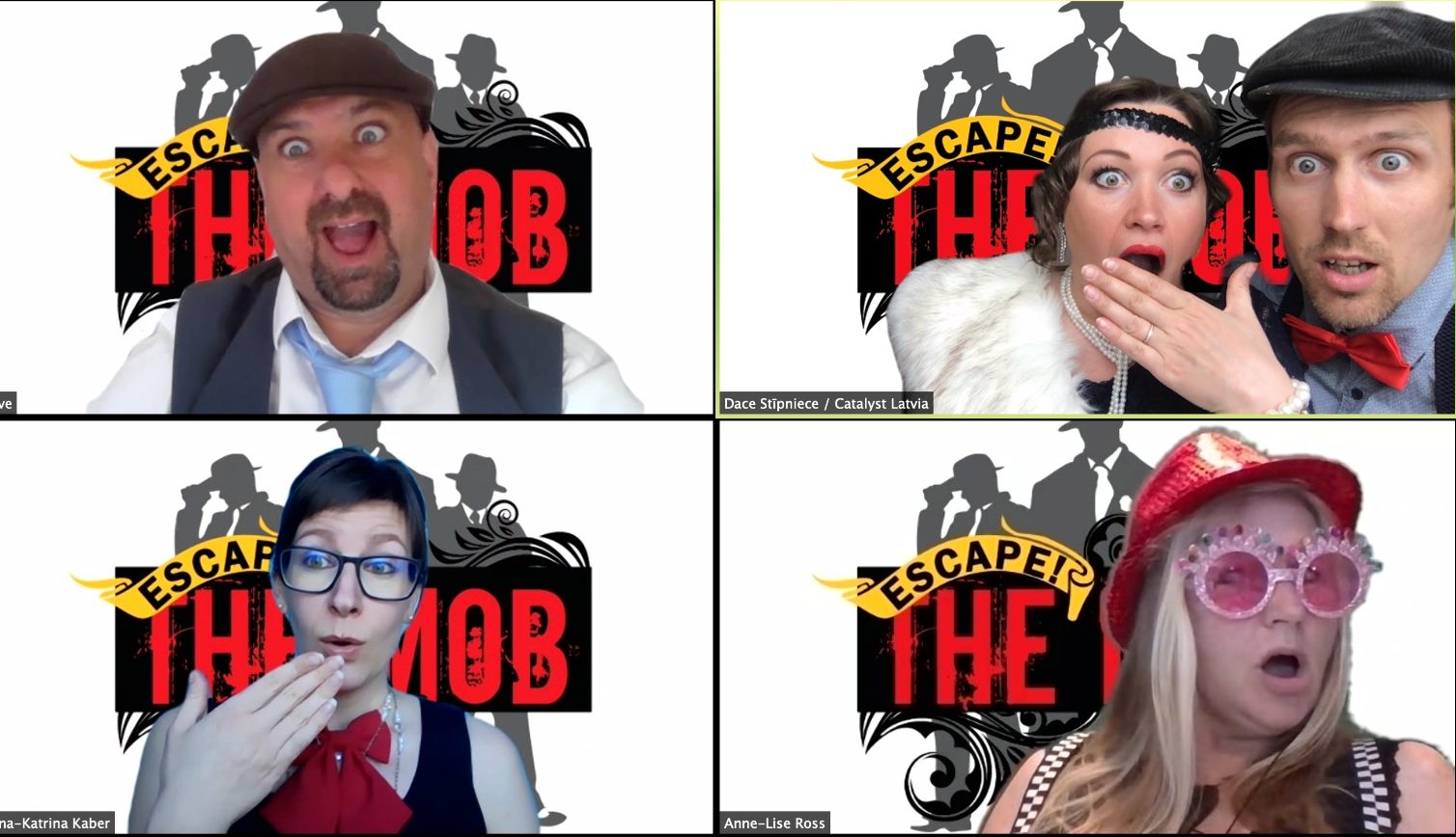 virtual escape room escape the mob screenshot