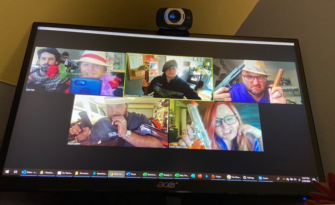 virtual escape game escape the mob demo day guns